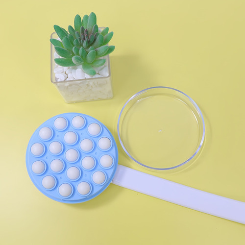 Cepillo De Masaje Para Baño De Espalda Con Mango Largo