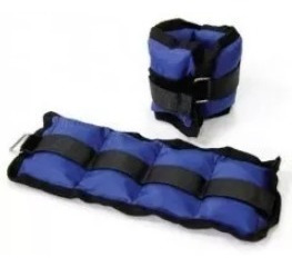 Imagen 3 de 3 de Pesas Tobilleras Fortalece Tonifica 3kg 6lb Fitness Gym