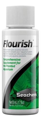 Seachem Flourish 50ml Fertilizante Aquario Plantado - Comple