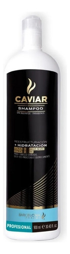 Caviar Shampoo + Reestructuración + Hidratación 900ml