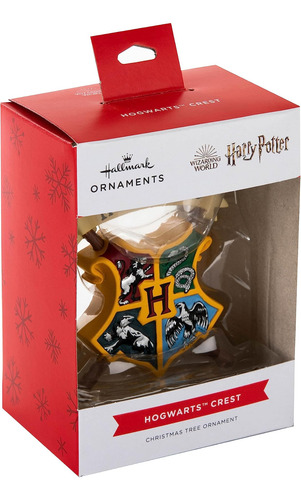Harry Harry Potter Hogwarts Crest Christmas Ornament