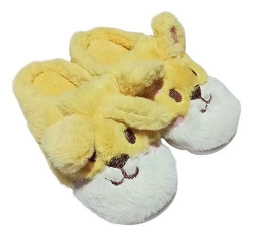 Pantuflas Animales Piel Corderito Unisex Para Niños Y Niñas