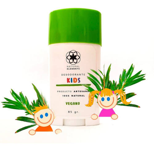 Desodorante En Barra Kids De Natural Elements Para Niños