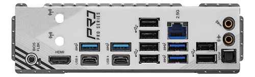 Placa Mãe Asrock Pro Rs X870 Amd Socket Am5 Atx Cor Branco