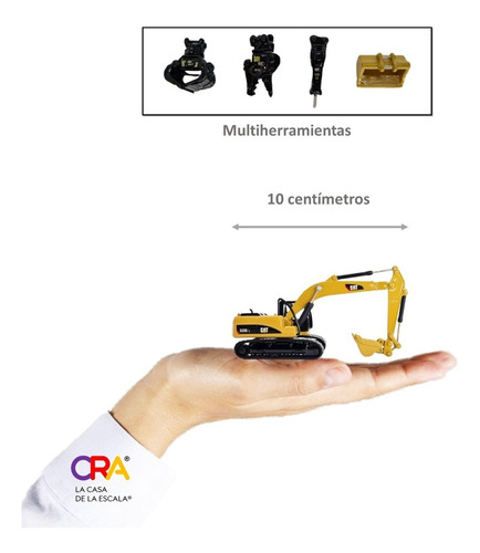 Excavadora Caterpillar ® Cat ® 320d 1:87 Ho + Obsequio