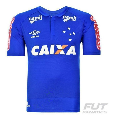 Camisa Umbro Cruzeiro I 2016 Com Patrocínio - Futfanatics