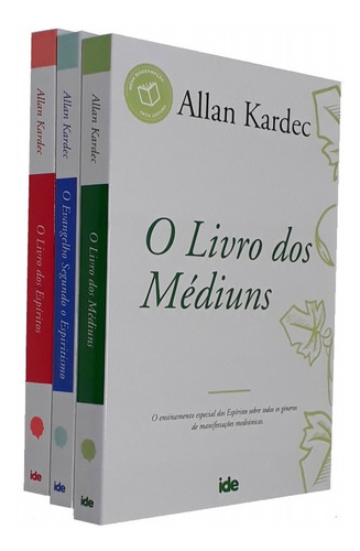 Imagem 1 de 1 de 03 Livros De Allan Kardec , Mediuns , Espiritos , Evangelho