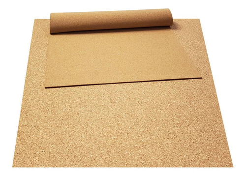 Imagem 2 de 3 de Placa Folha De Cortiça 60x45cm 3mm