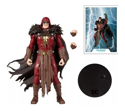 King Shazam! The Infected Mcfarlane Toys Dc Multiverse Prime