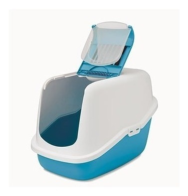 Baño Sanitario Para Gato Rojo 56x39x38,50cm + Envio