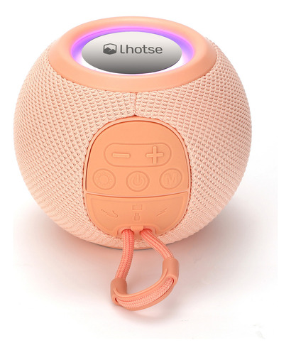 Parlante Portátil Bluetooth Lhotse Bounce Pink Color Rosado