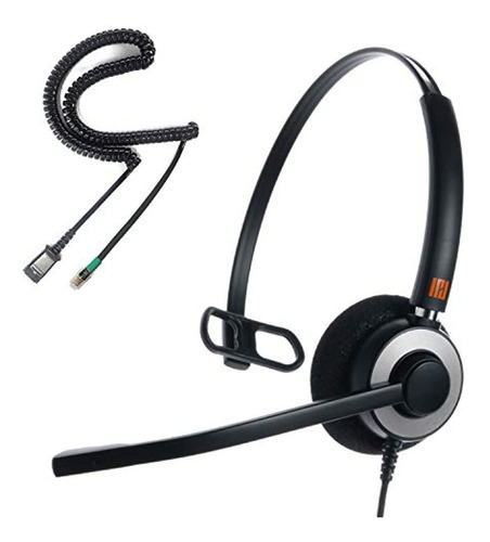 Ipd Iph-160 - Auriculares Monaurales Profesionales Con Cance