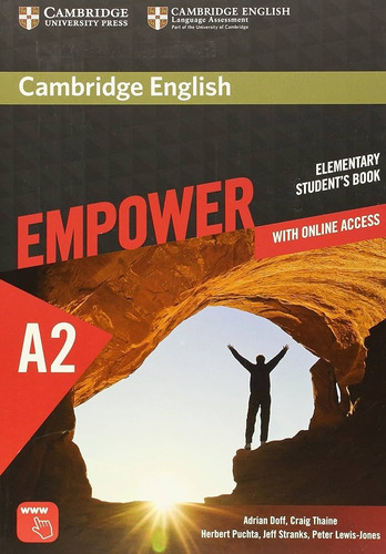 Empower A2 Elementary Students Book / With Online Access