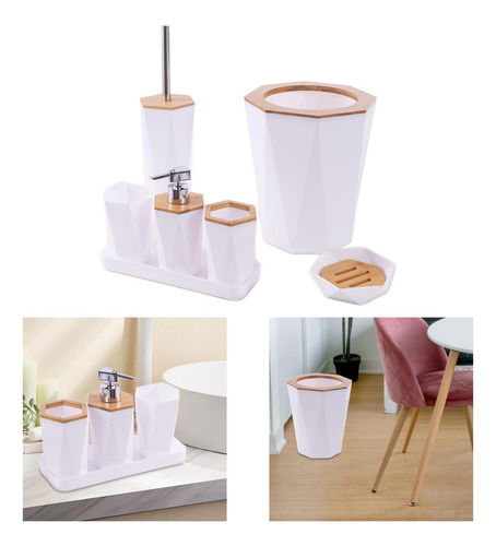 Juego De Accesorios De Baño, Taza De Cepillo De Dientes De