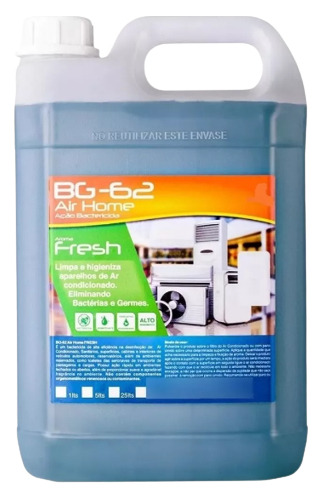 Limpador Bactericida Para Ar Condicionado Com Aroma 4x5l