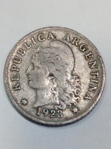 Moneda De 5 Centavos Año 1923