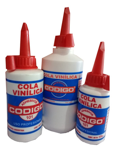 Cola Vinilica 250cc Con Pico Aplicador Codigo