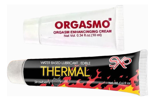 Lubricante Sensacion Termica Fresa & Orgasmo Vaginal