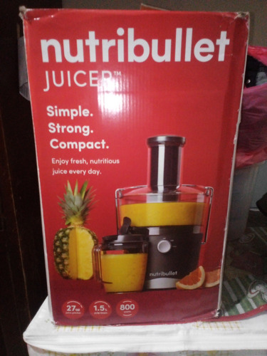 Nutribullet 2-speed Electric Juicer - Gray. 800 Watts.