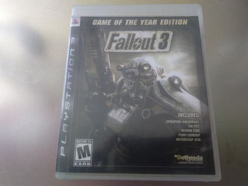 Juego De Playstation 3,fallout 3 Goty Edition,version Americ