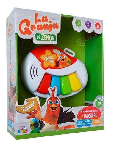 Mi Primer Juguete Musical La Granja De Zenon Babymovil Ls005