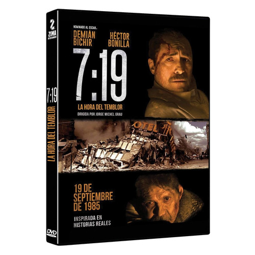 7:19 La Hora Del Temblor Demian Bichir Pelicula Dvd