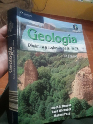 Libro Geologia: Dinamica Y Evolucion De La Tierra Monroe