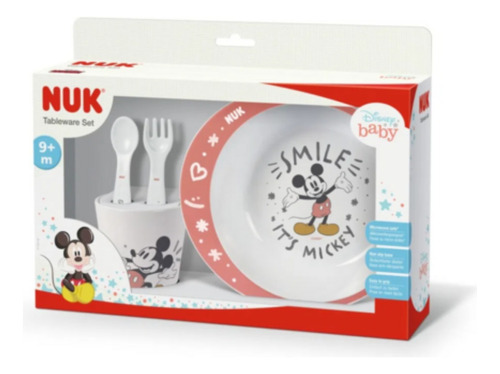 Nuk Set De Alimentación Disney Mickey Mouse Cod.5015