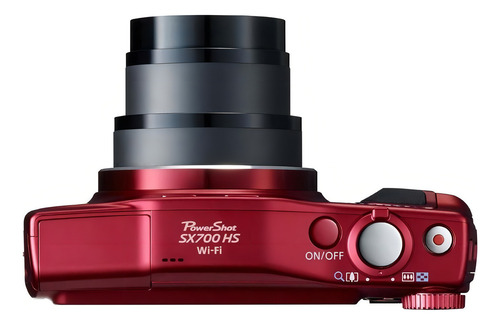 Canon PowerShot SX SX700 HS compacta avanzada color rojo