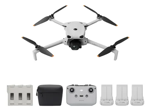 Dji Lito 1 Fly More Combo (dji Rc-n3), Drone 4k Cinza
