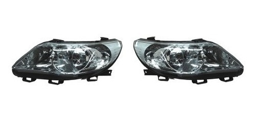 Par Juego Faros Volkswagen Gol 2009 - 2013 Doble As Yry