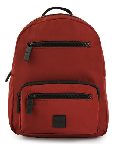 Mochila Porta Notebook Grande Lion Rojo Oscuro