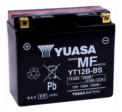 Bateria Yuasa Yt12b-bs 12v 10ah