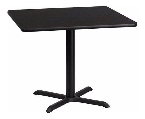 Mesa Comedor Industrial Pedestal Fierro Colado Cruceta