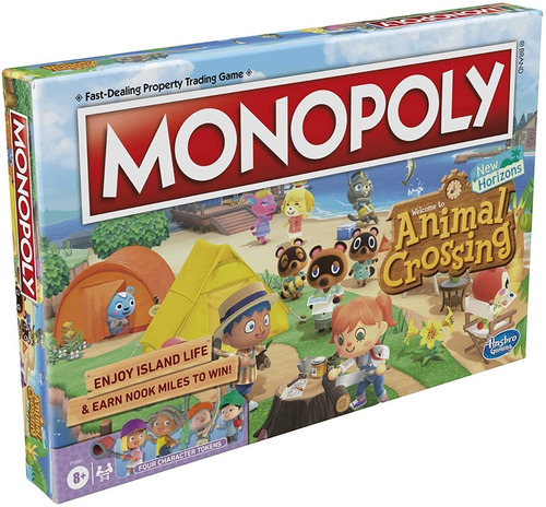 Juego De Mesa Monopoly Animal Crossing Hasbro Gaming