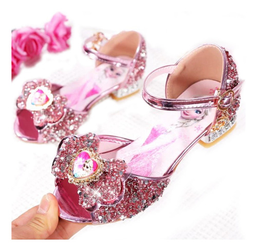 A*gift Zapatos De Princesa De Cristal Para Niñas De Fiesta
