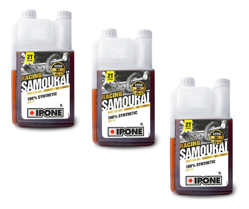 Ipone Samourai 2t 100% Sintetico X3unid