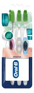 Cepillo Dental Oral B Ultrafino Encías Detox 3 Unidades