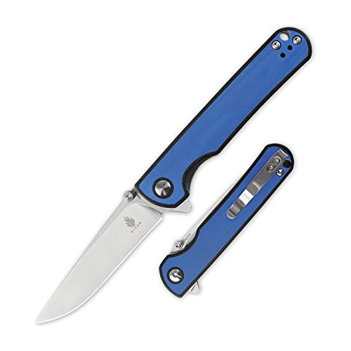 Cuchilla Rapids 154cm Mango De G10 Azul Y Negro,   De B...