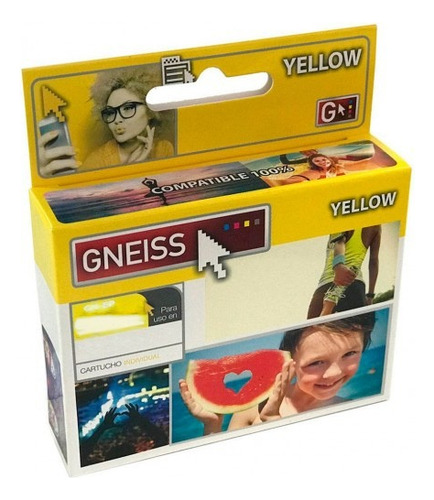 Combo de 4 Cartuchos alternativos Gneiss Para Hp 932 / 933 58ml