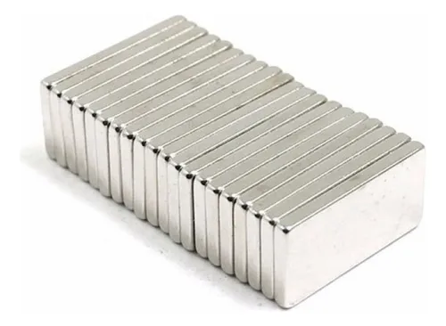 Imãs Neodímio N52 20x10x2 Mm 10 Peças Menor preço em Imãs Neodímio N52 20x10x2 Mm 10 Peças