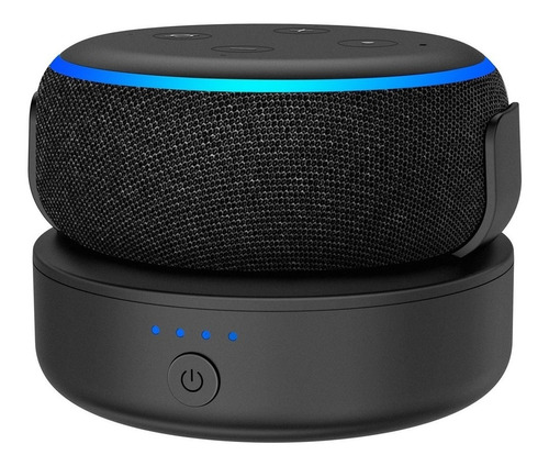 Base De Batería Sportlink Para Alexa Echo Dot 3rd Gen Negro