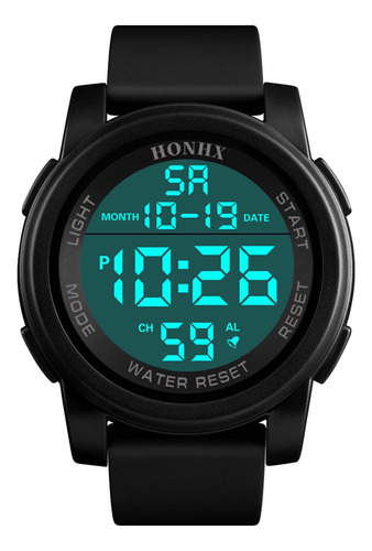 Reloj Led Para Hombre De 50 M, Multifunción, Deportivo, Para