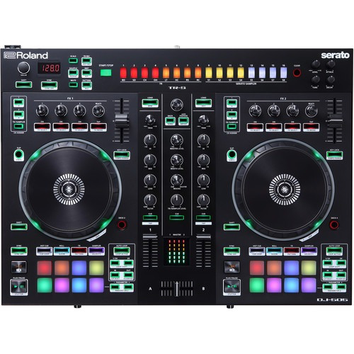 Roland Dj-505 2-channel, 4-deck Dj Controller For Serato Dj