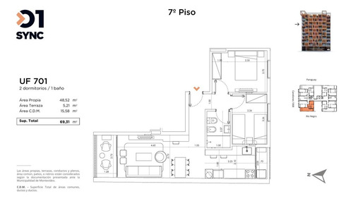 Apartamento 2 Dormitorios En Venta Centro Estrenar