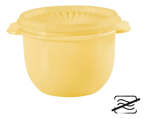 Tupperware Star Bowl 750 Ml 100% Hermético Tapa Cierre Click Vainilla