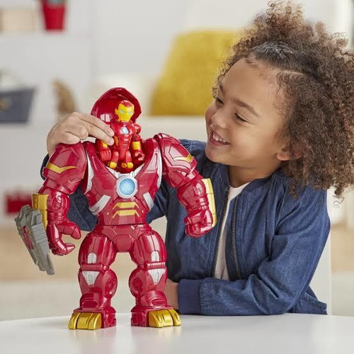 Super Hero Armadura Hulkbuster Iron Man Figura De Accion 12