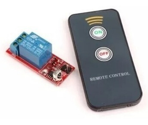 Control Remoto Ir + Modulo  Relee 5v Domotica Arduino