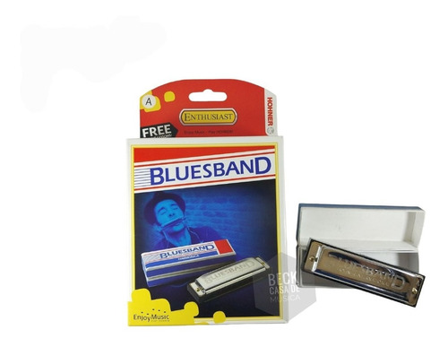 Armonica Hohner Blues Band Diatonica En La M55910x