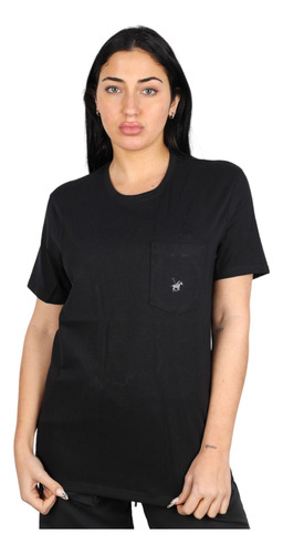 Remera Mujer Manga Corta C Bolsillo Oldtown Polo T. Especial